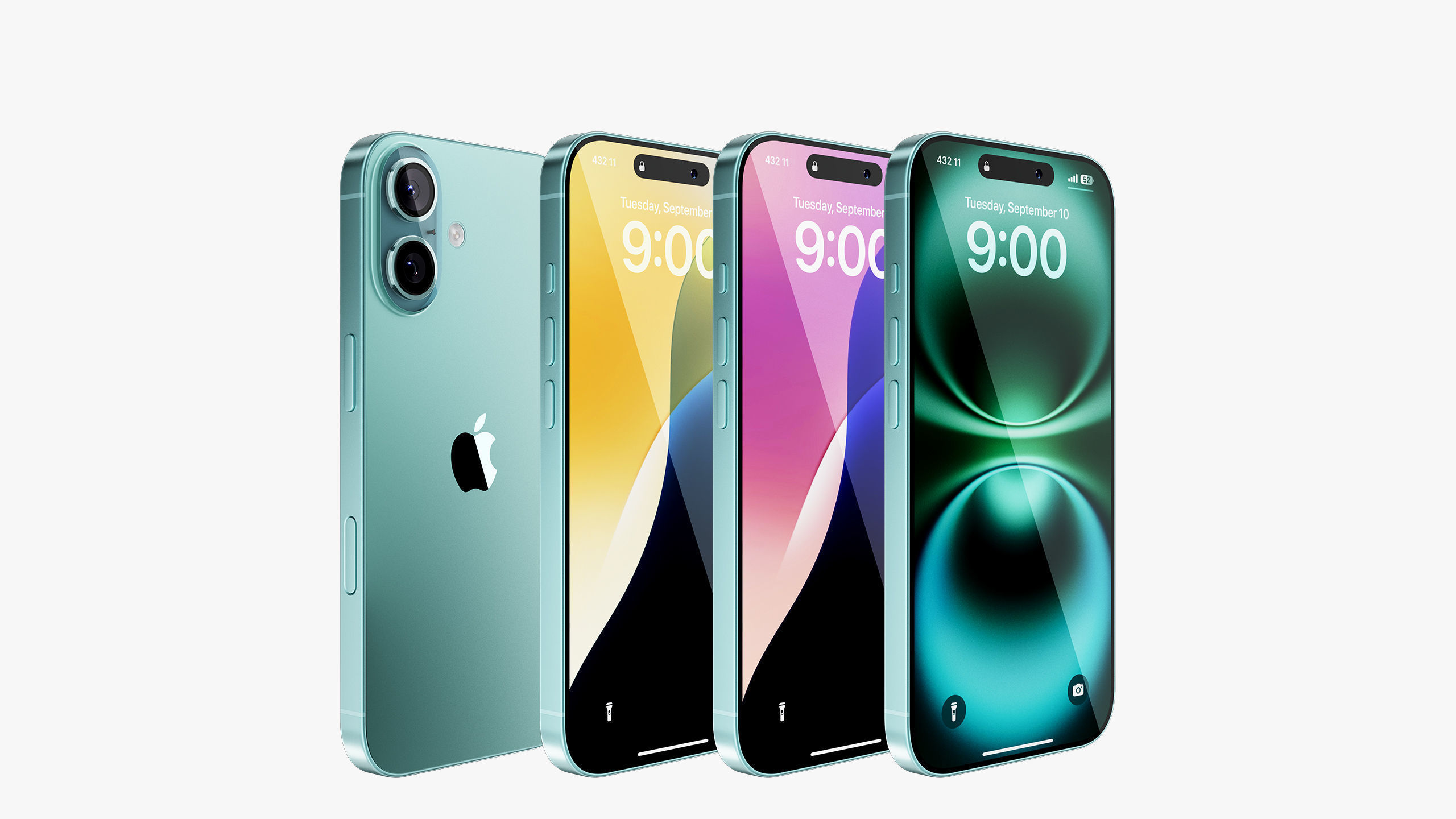 Apple iPhone 16 Collection 3D model_3