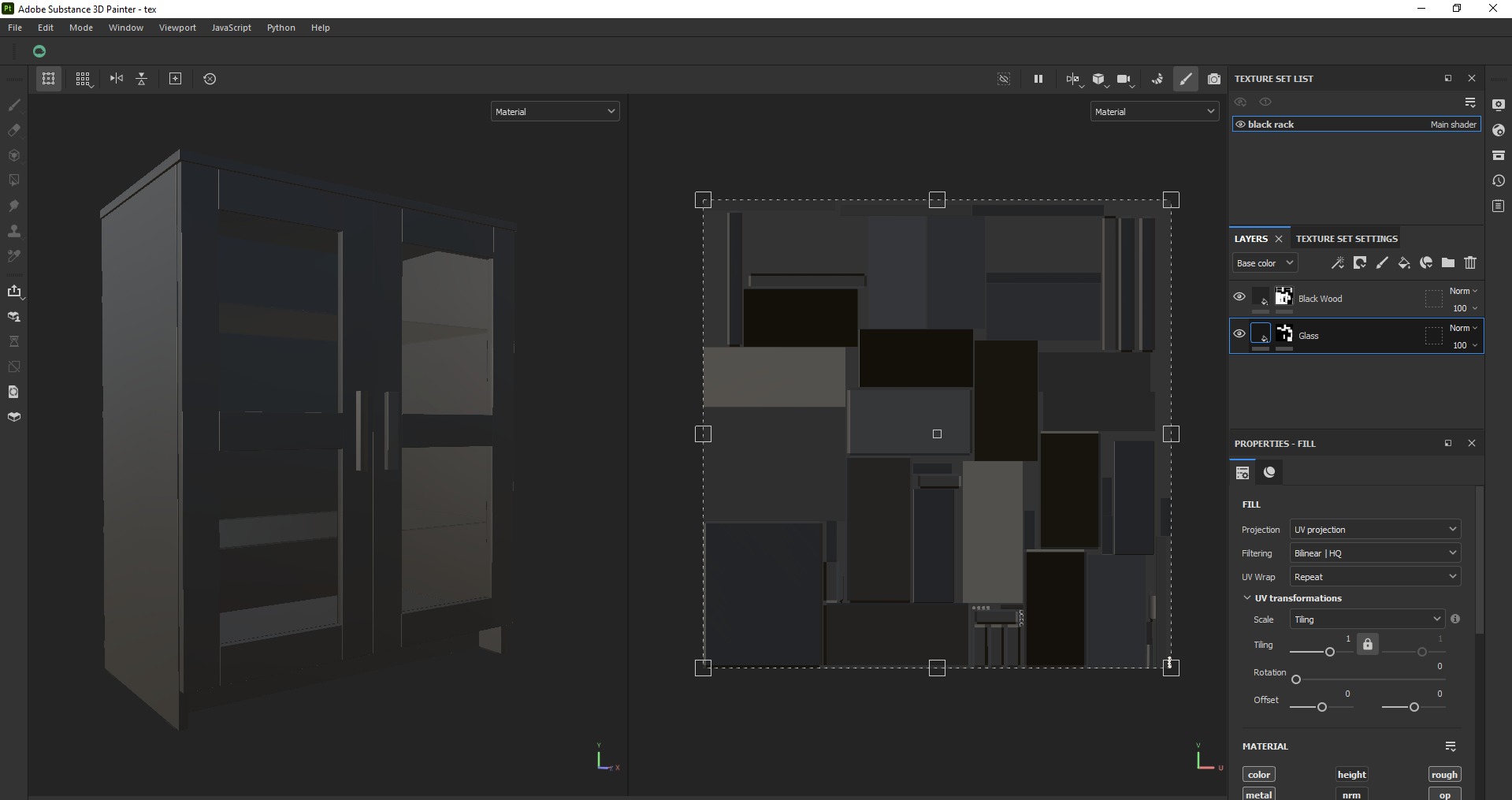 IKEA Cabinet Low-poly 3D model_11