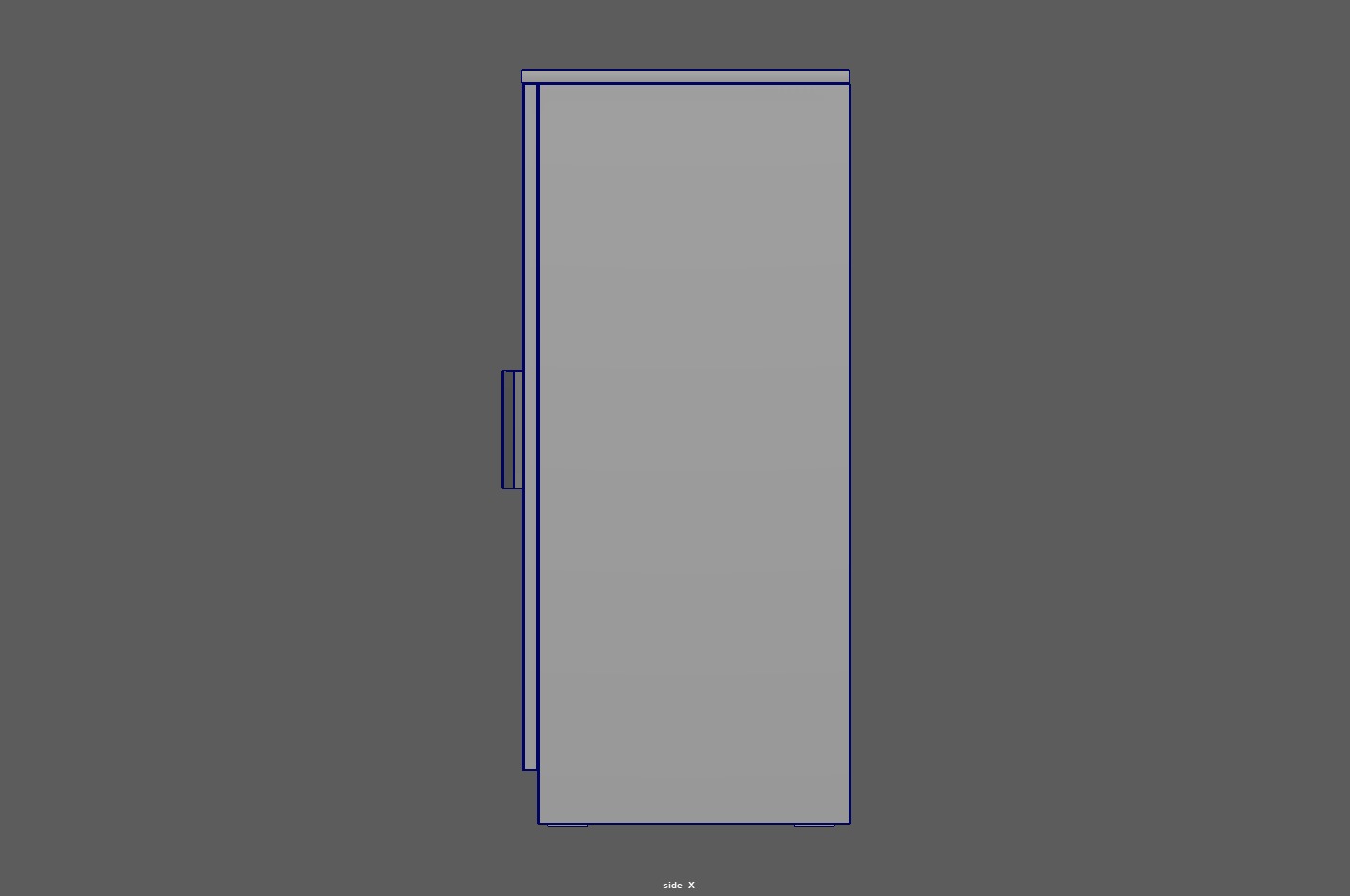IKEA Cabinet Low-poly 3D model_10