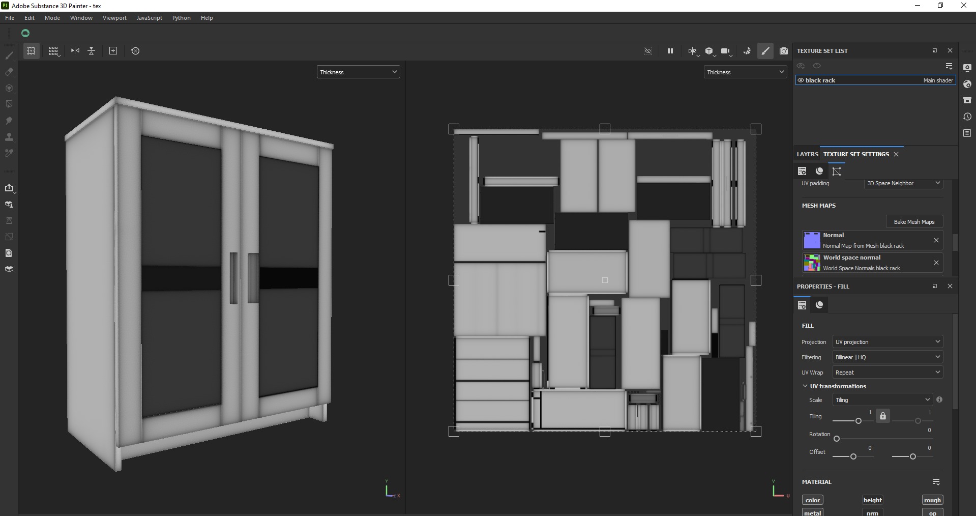 IKEA Cabinet Low-poly 3D model_18