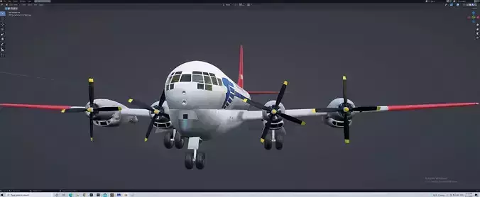 C-97 transport plane