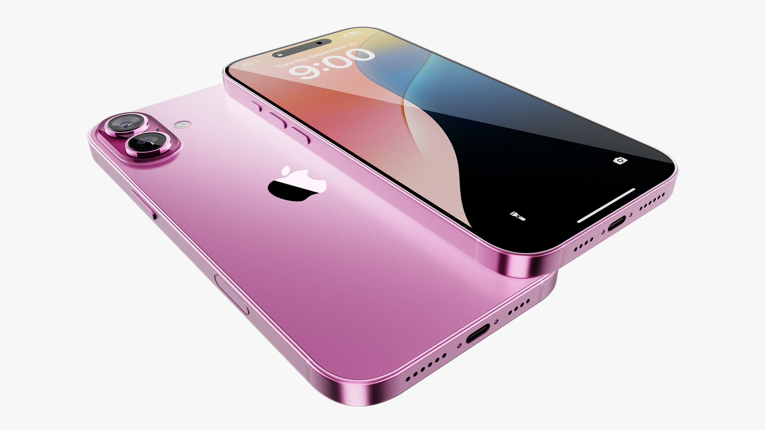 Apple iPhone 16 Plus Collection 3D model_28