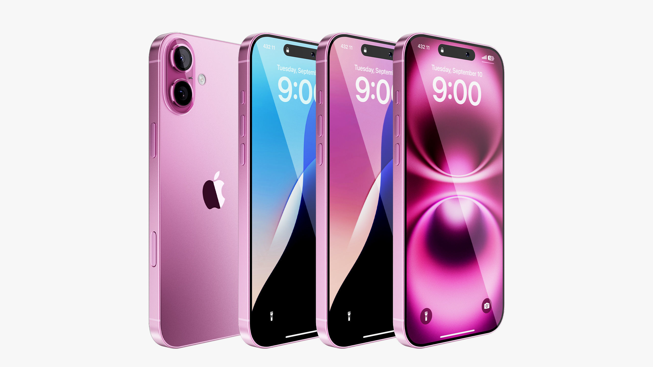 Apple iPhone 16 Plus Collection 3D model_2