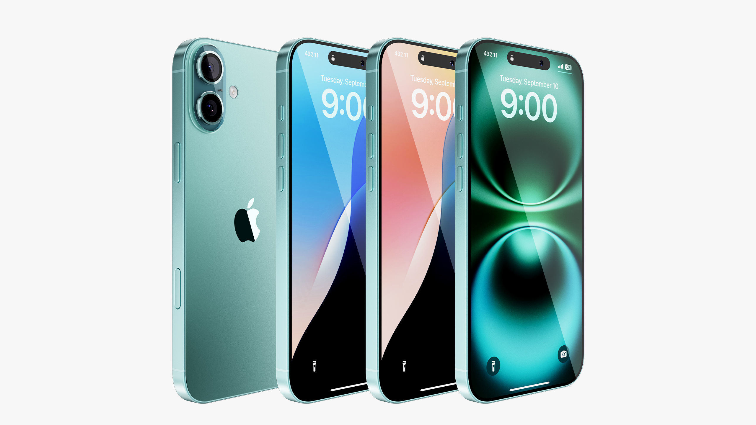 Apple iPhone 16 Plus Collection 3D model_3