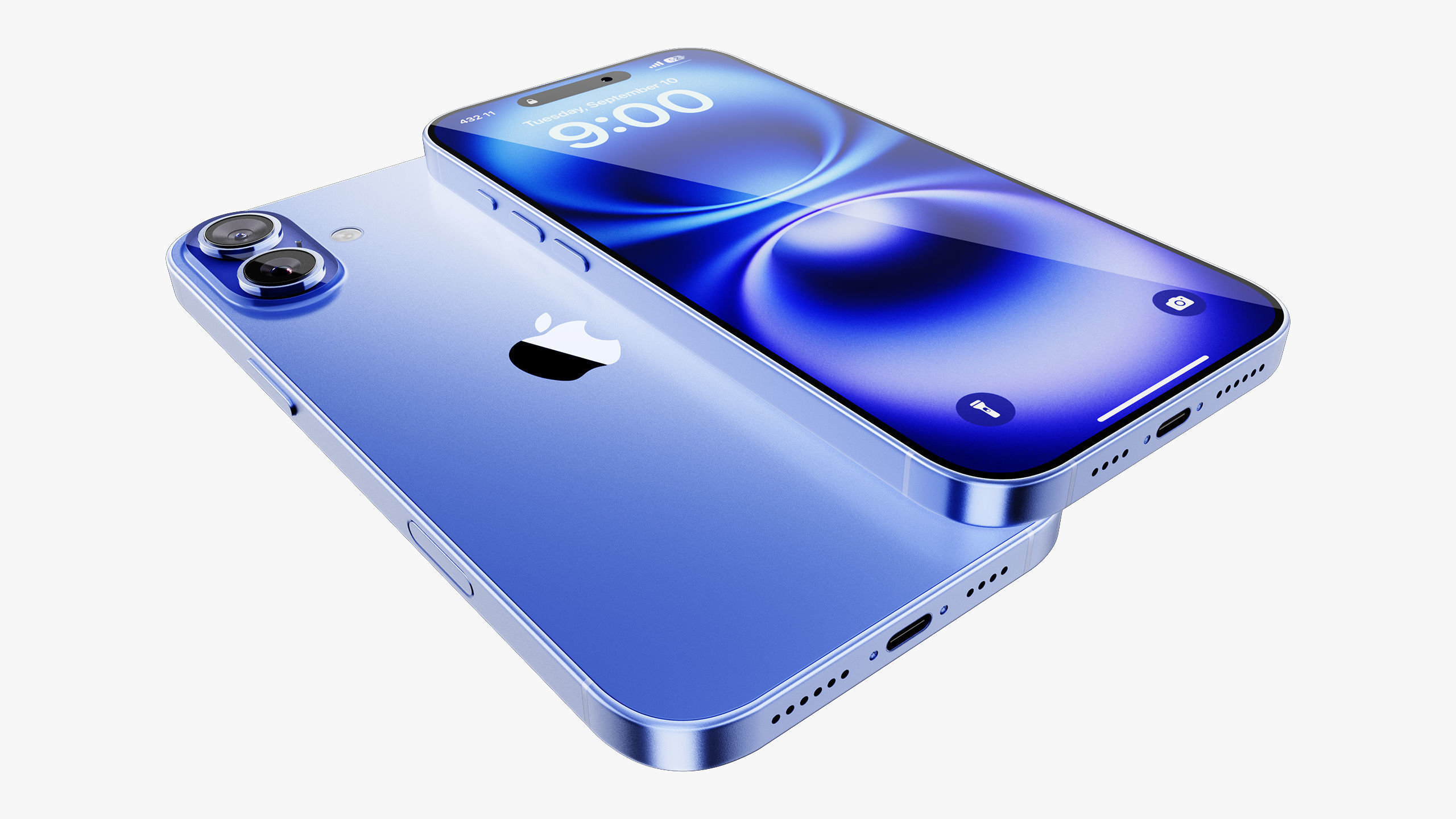 Apple iPhone 16 Plus Collection 3D model_36