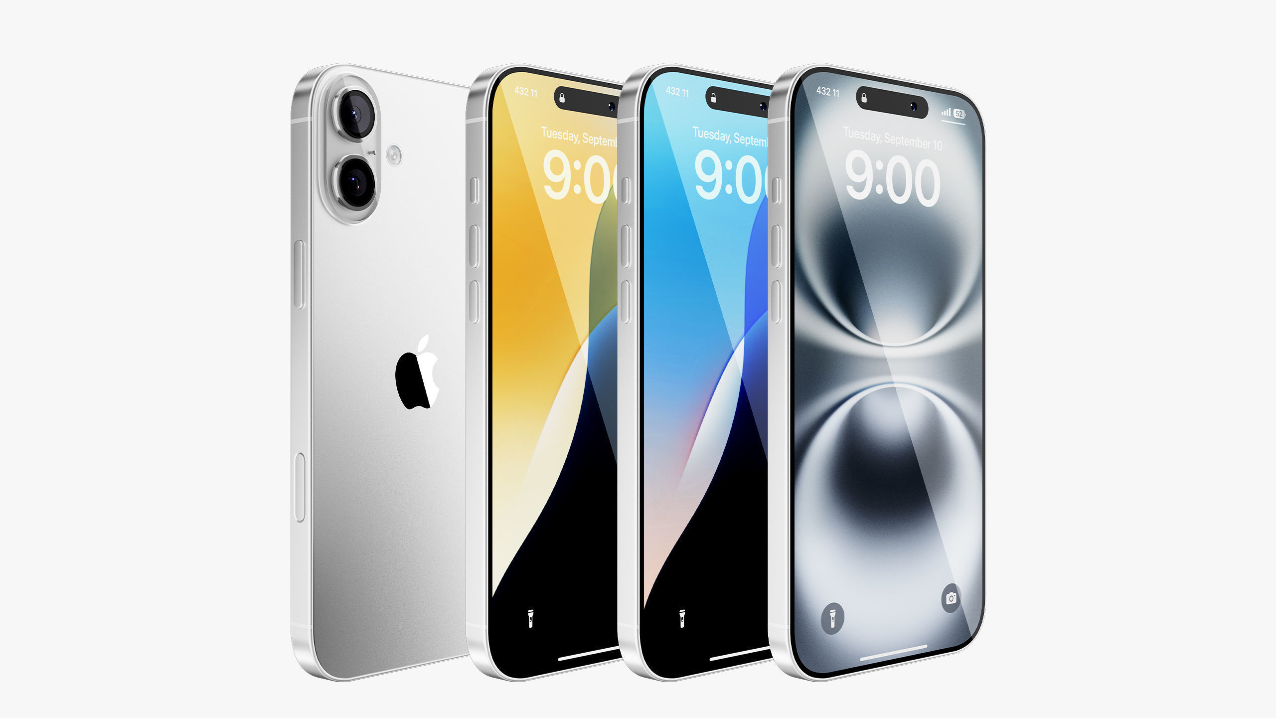 Apple iPhone 16 Plus Collection 3D model_5