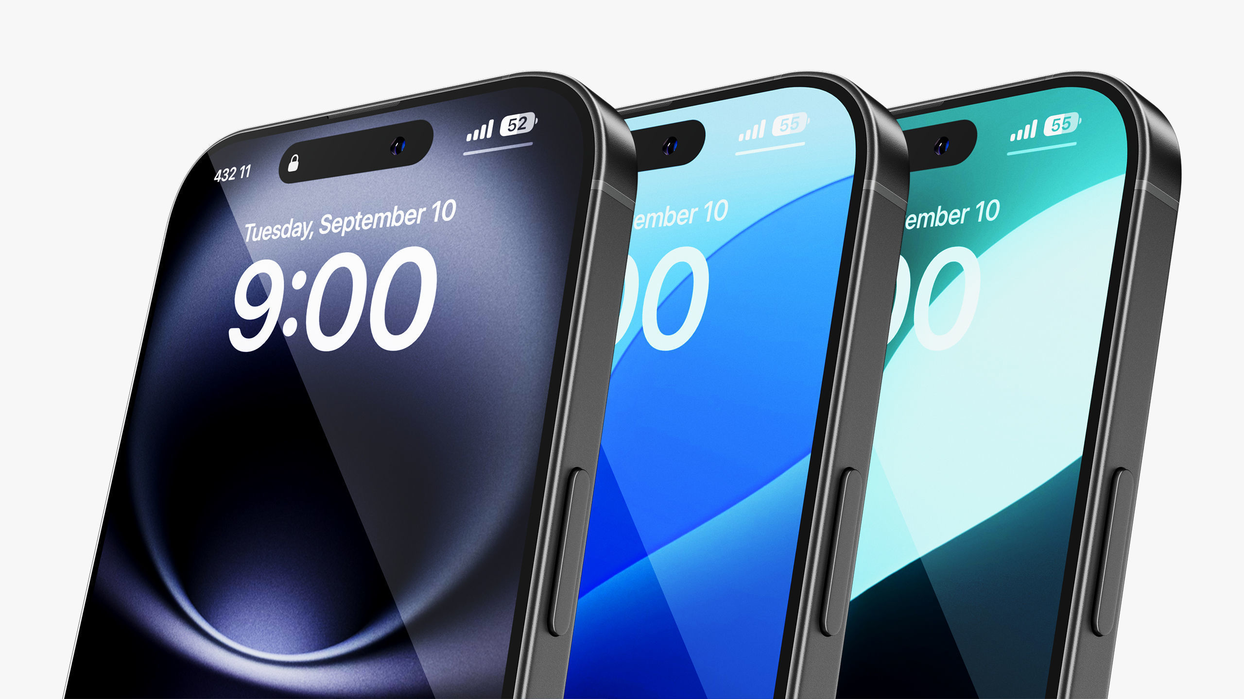 Apple iPhone 16 Plus Collection 3D model_16