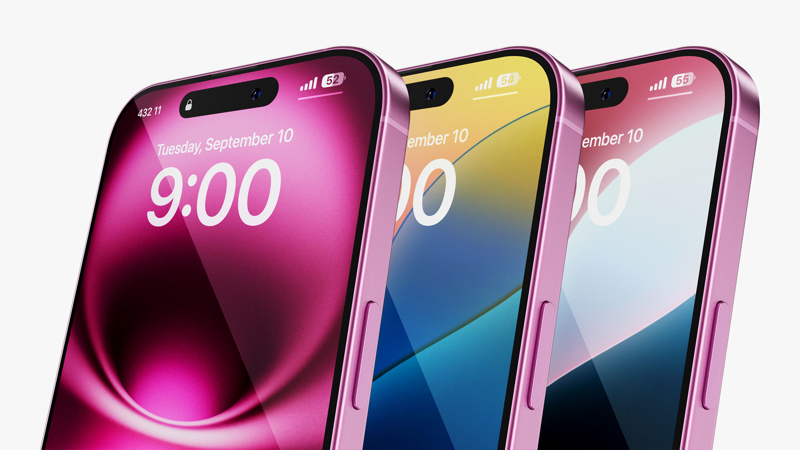 Apple iPhone 16 Plus Collection 3D model_17