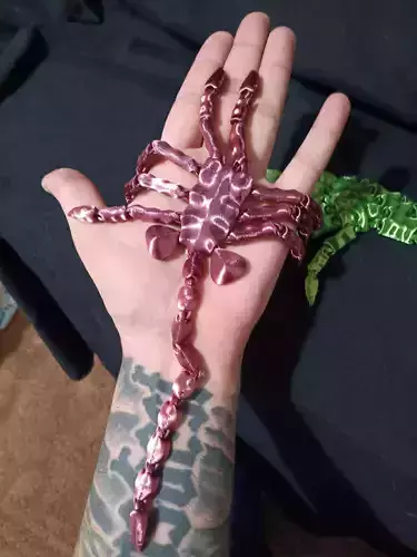Facehugger - flexi fidget toy