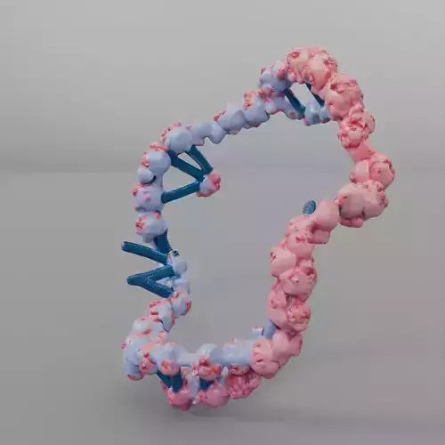 Alien DNA 3D model