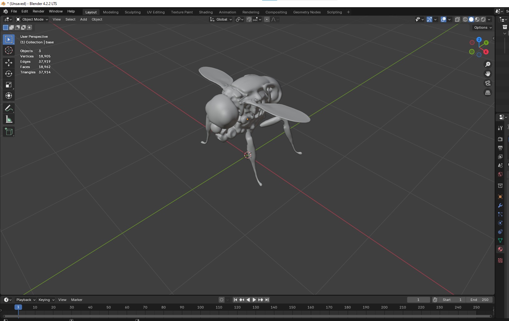 Robotic Fly 3D model_10