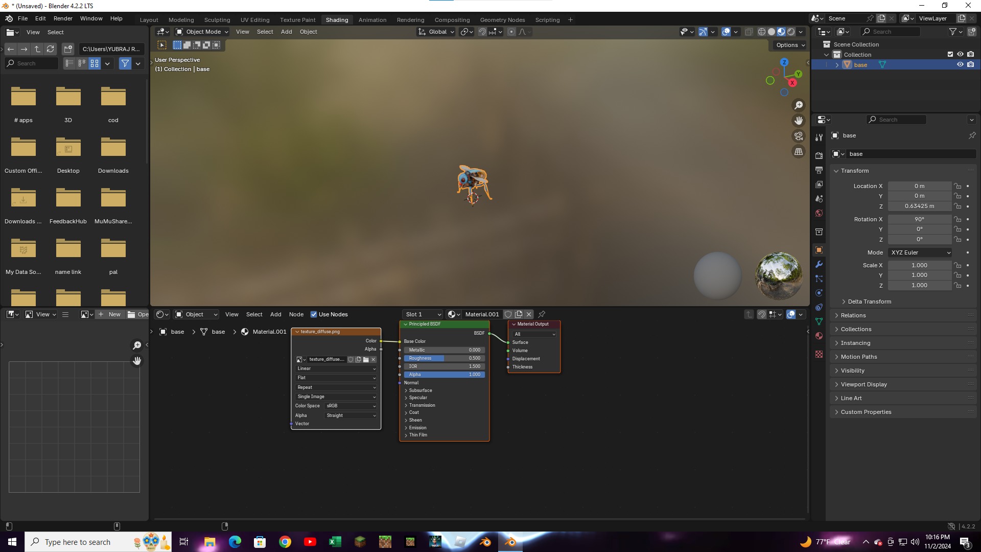 Robotic Fly 3D model_12