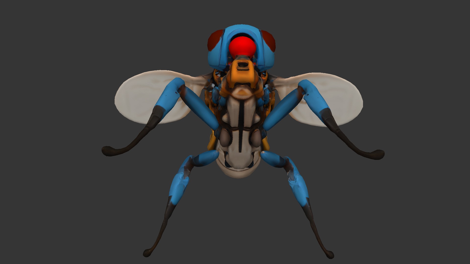 Robotic Fly 3D model_3