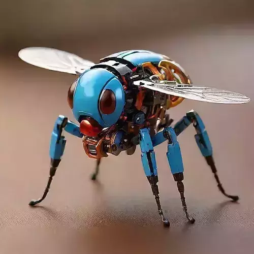 Robotic Fly 3D model