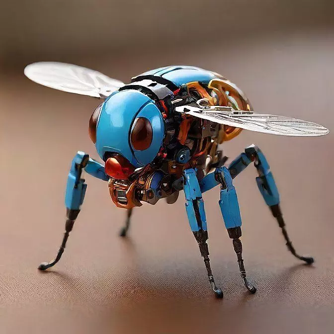 Robotic Fly 3D model_0