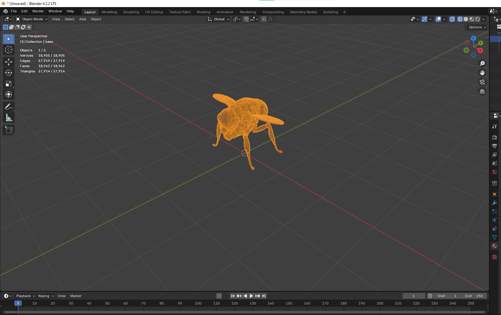 Robotic Fly 3D model_9