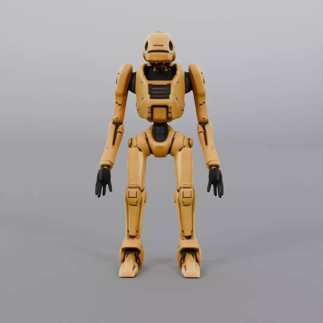 humanized robot 3D model_0