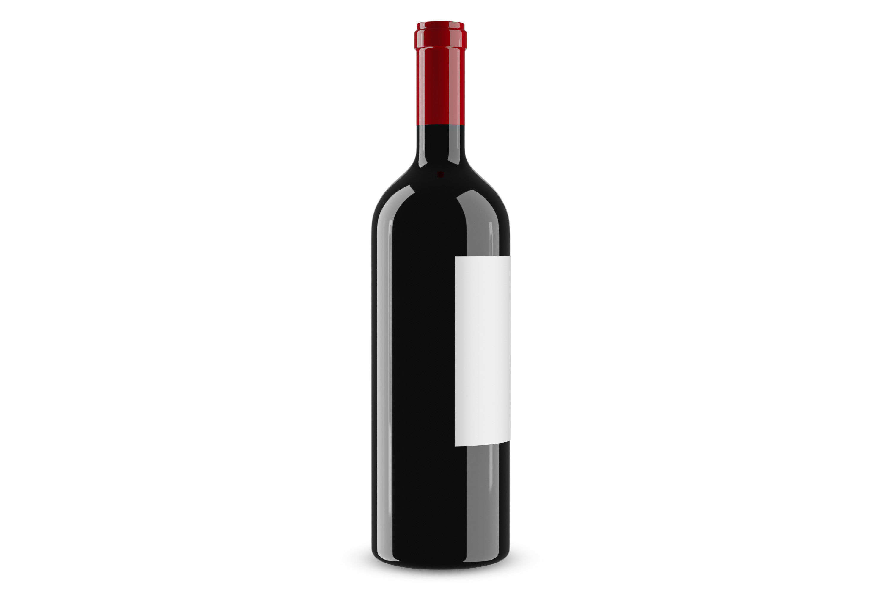 wine bottle 04 3D model_1