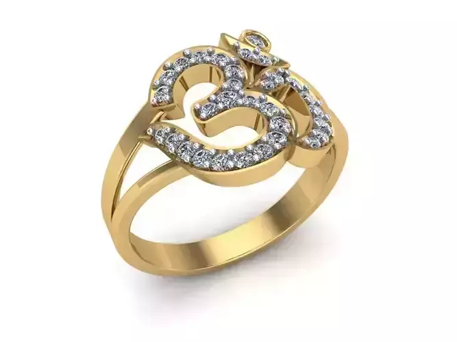 Om Ring - 24019 3D print model