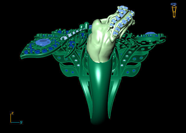 the fairy ringh 3D print model_3