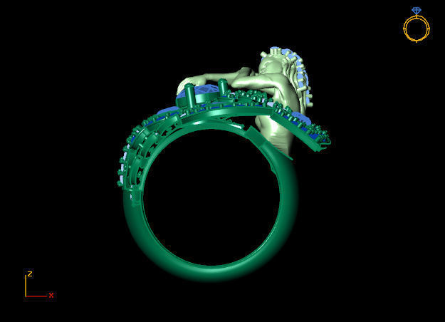 the fairy ringh 3D print model_1
