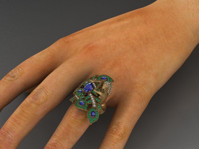 the fairy ringh 3D print model_12