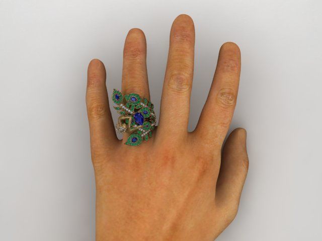 the fairy ringh 3D print model_11