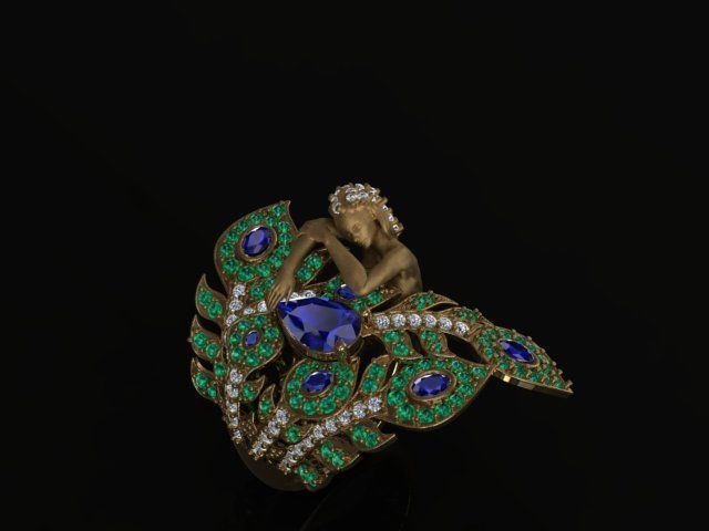 the fairy ringh 3D print model_8