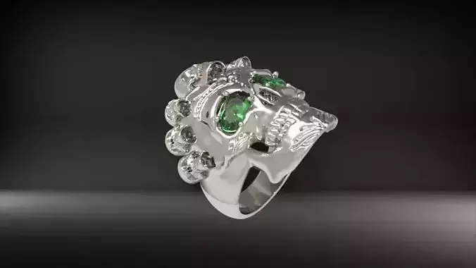 Skull ring USA RING SIZES  8 9 10 11 12 13 14