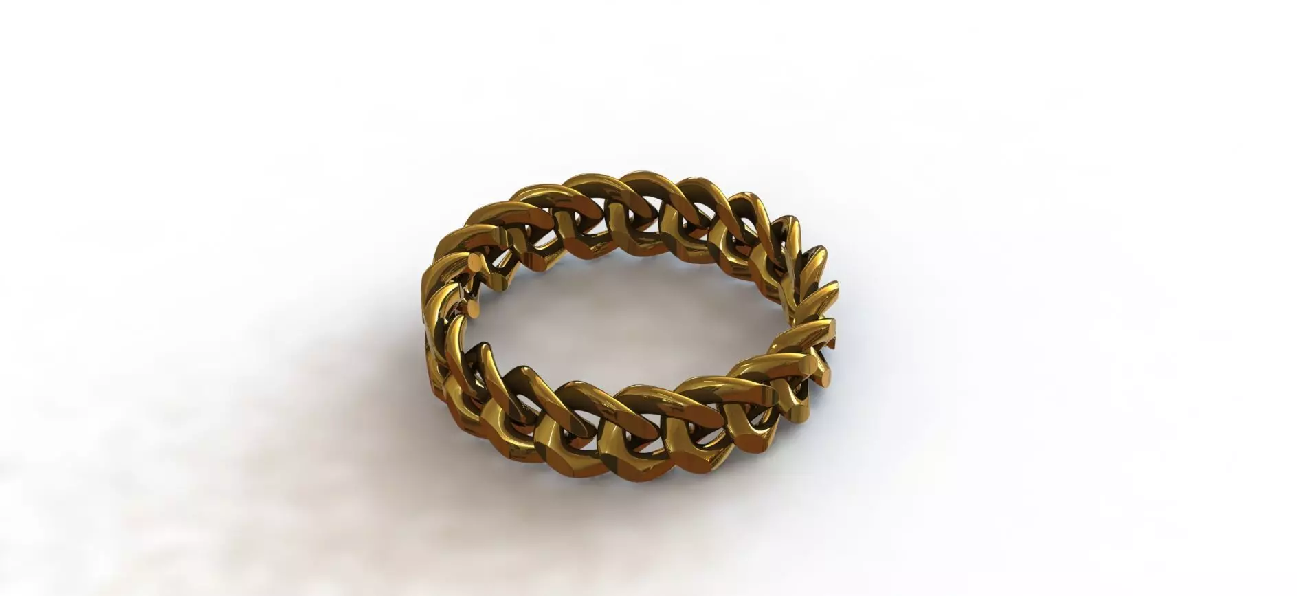 MIAMI CUBAN LINK BRACELET 3D print model Free 3D print model_0