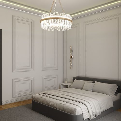 bedroom interior 3D model