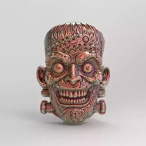 frankenstein head cnc