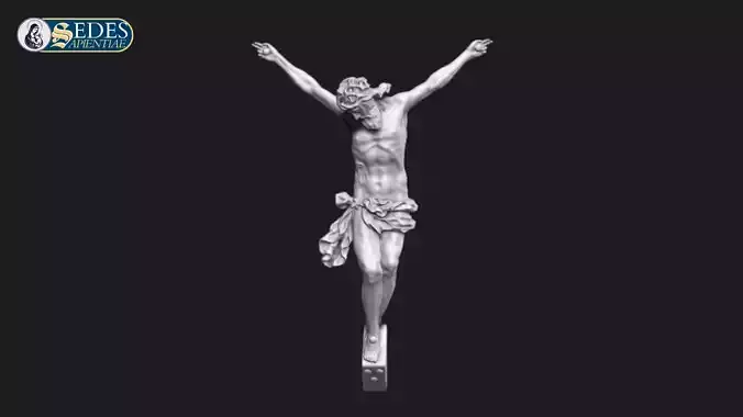 Jesus Christ Crucified - Without Cross 3D print model