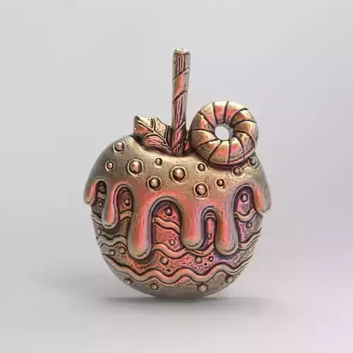 Apple cookie treedecor  3D print model