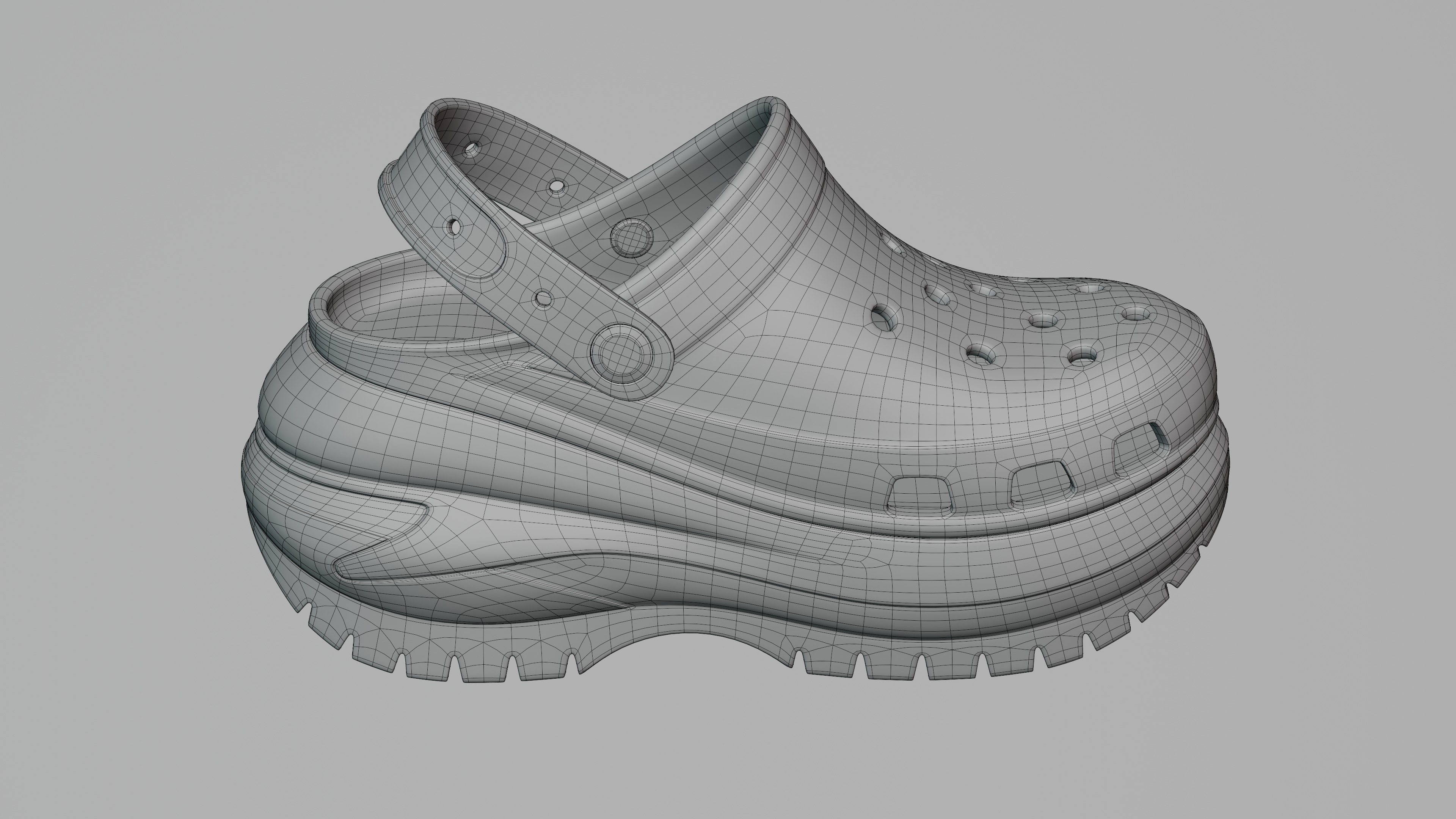 Crocs Mega Crush Matte Clog 3D model_5