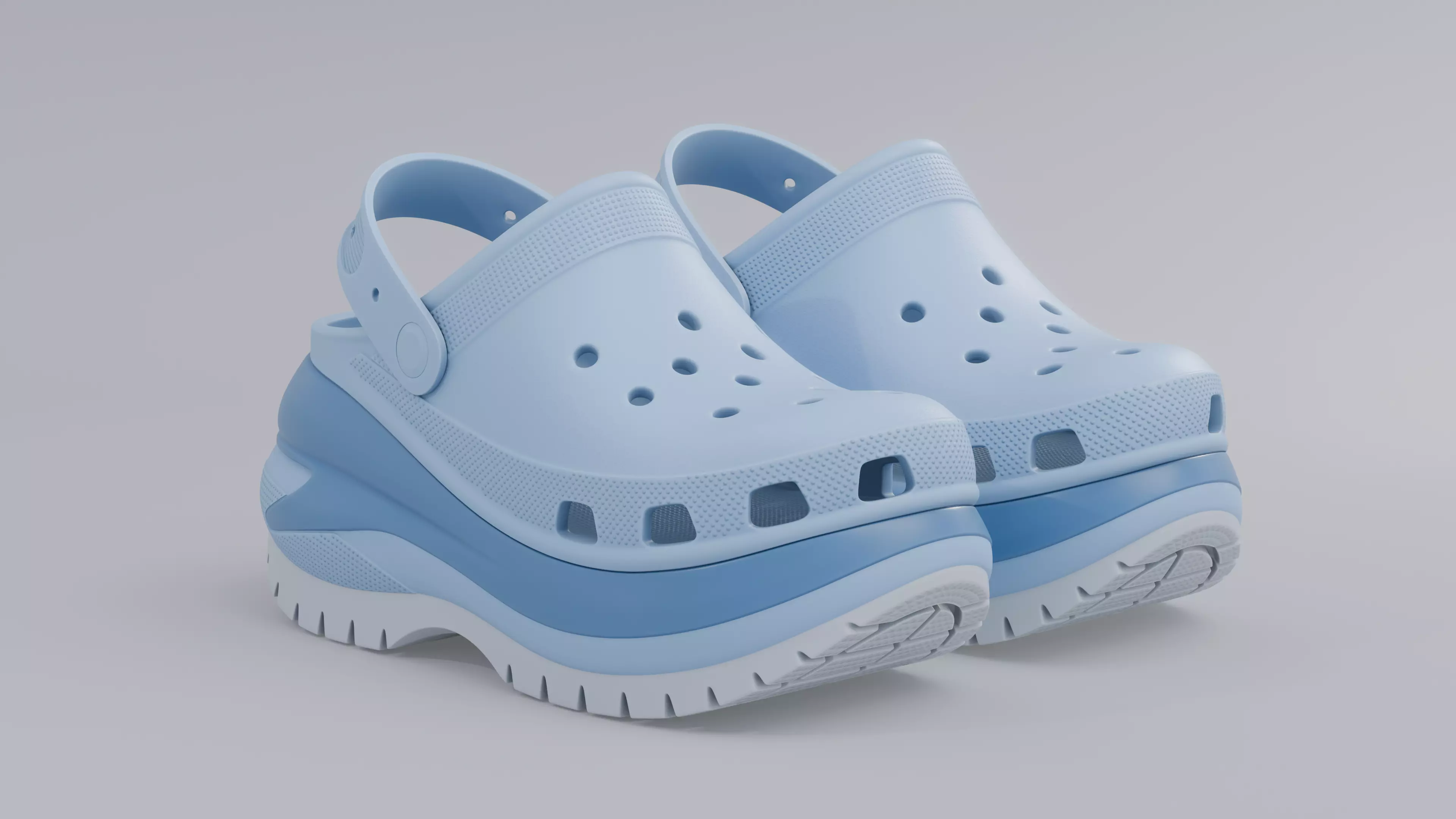 Crocs Mega Crush Matte Clog 3D model_0