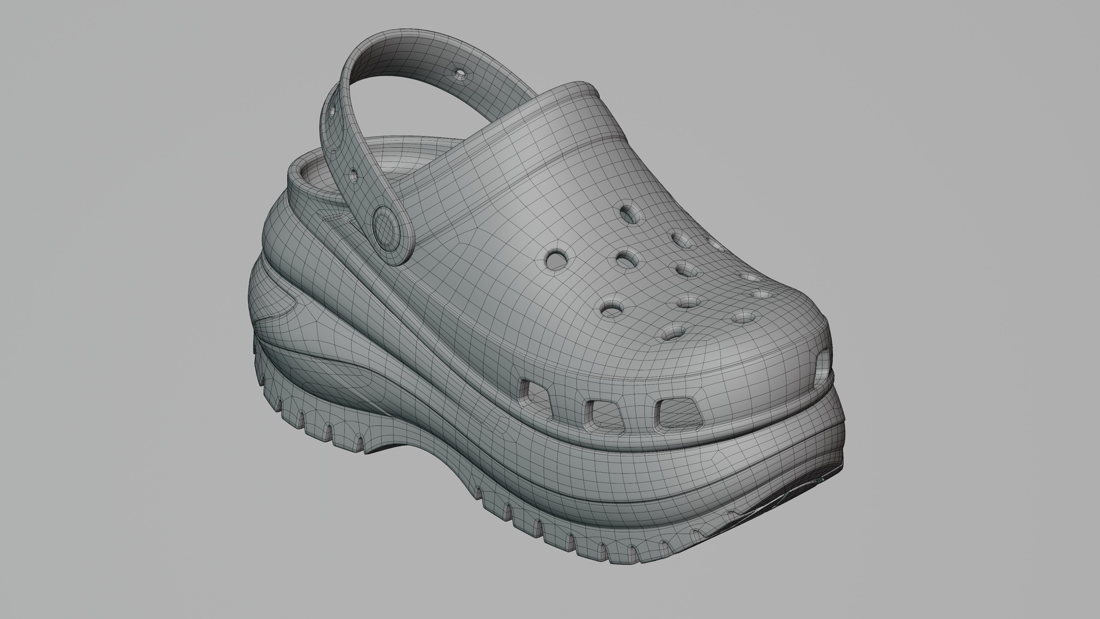Crocs Mega Crush Matte Clog 3D model_7