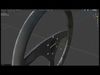 Momo Sports Steering Wheel Low-poly 3D model_1