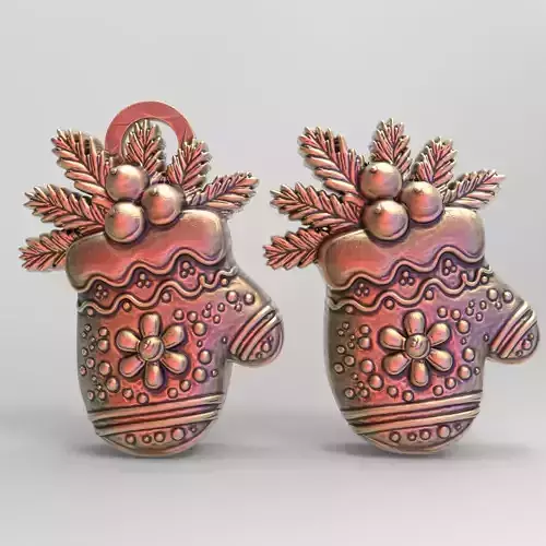 christmas glowse cookie  3D print model