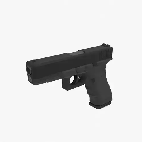 Glock Low-poly Low-poly 3D model