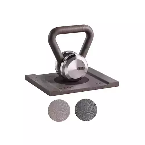 LOVA Kettlebell With Wooden Stand