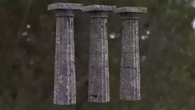 Ruin Pillars Scattering Kit