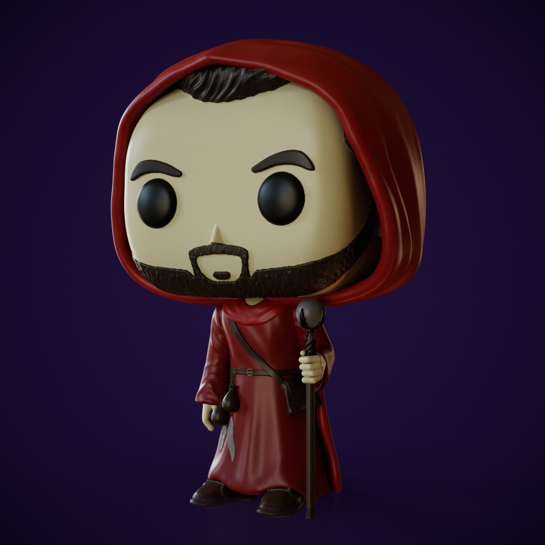 Hechicero 3D print model_1