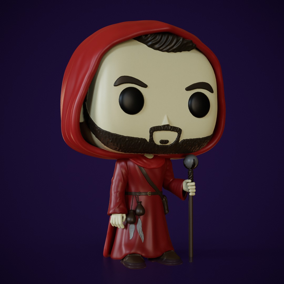 Hechicero 3D print model_3