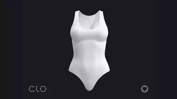 BASIC BODYSUIT genesis8 highpoly 3D model
