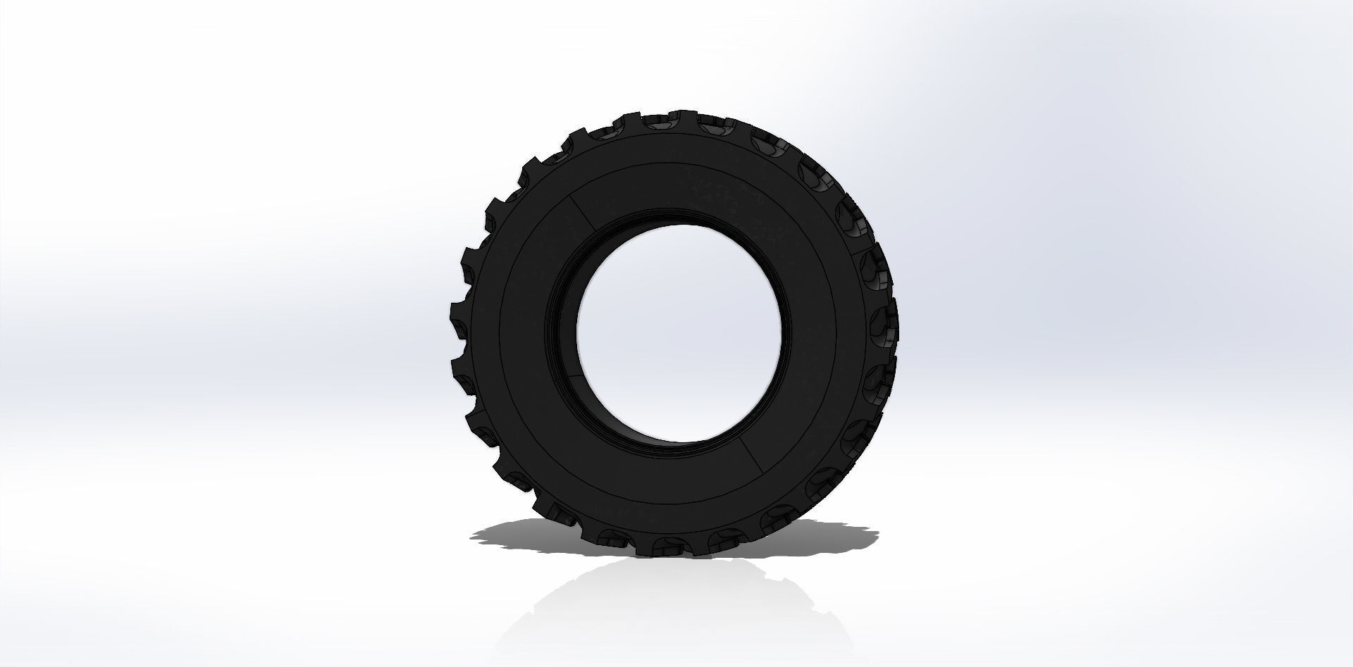 Pneu Goodyear 18 4 38 12PR R1 Tire 3D model_10