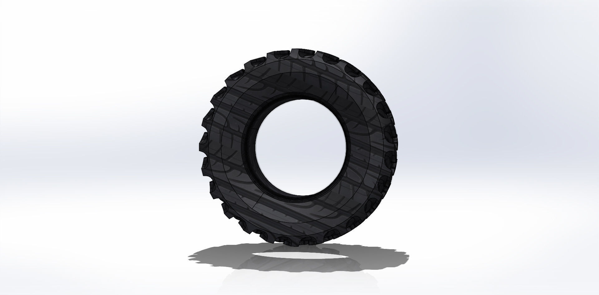 Pneu Goodyear 18 4 38 12PR R1 Tire 3D model_20