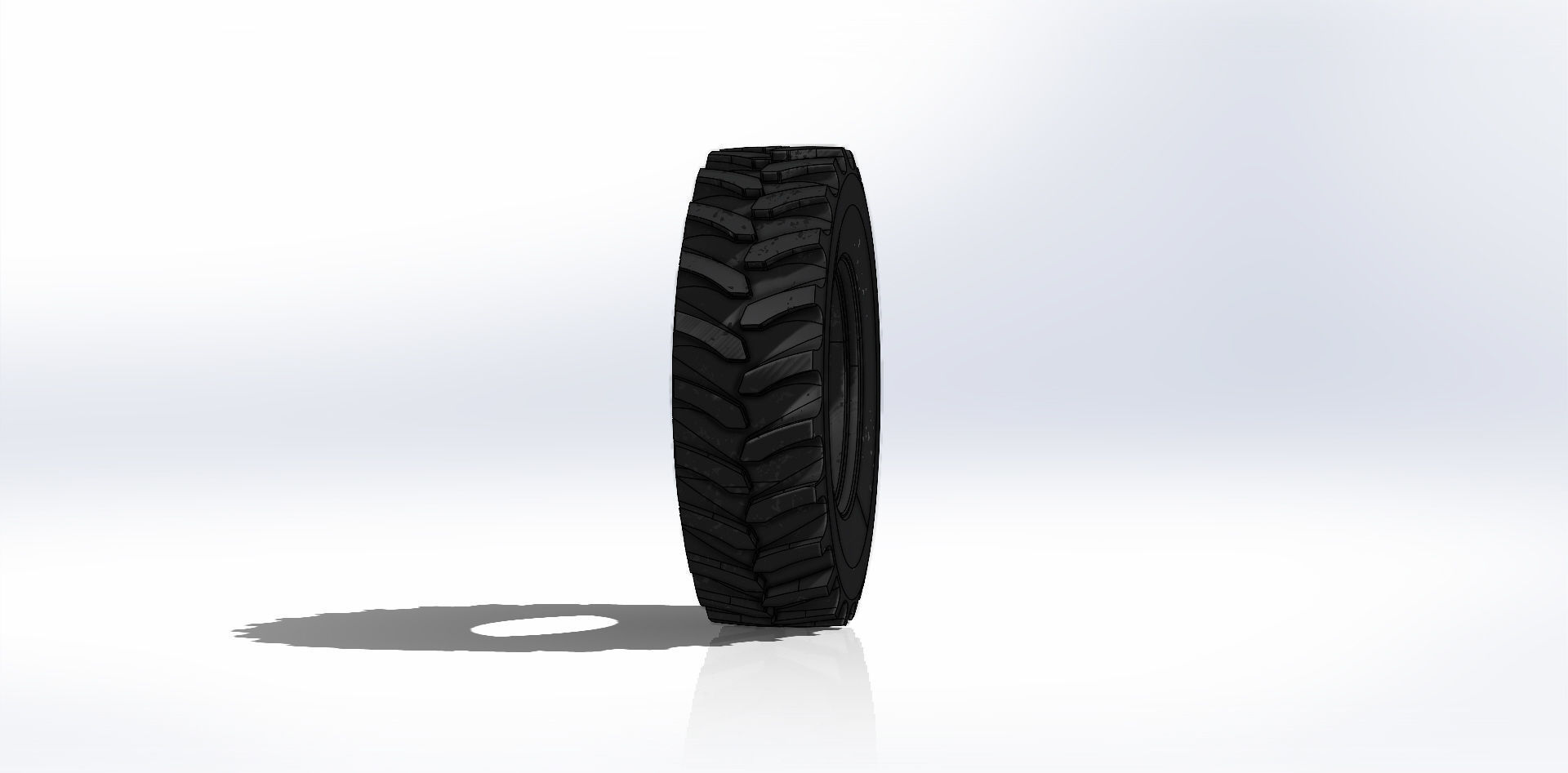 Pneu Goodyear 18 4 38 12PR R1 Tire 3D model_8