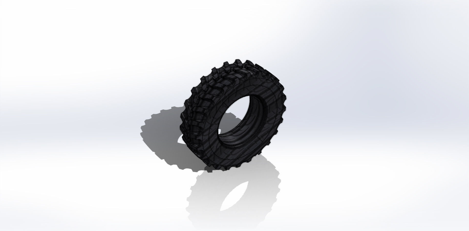 Pneu Goodyear 18 4 38 12PR R1 Tire 3D model_14