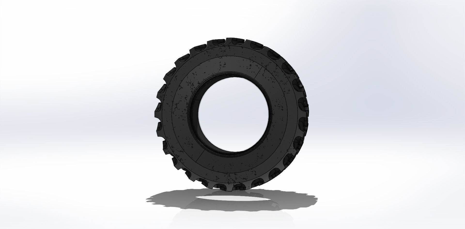 Pneu Goodyear 18 4 38 12PR R1 Tire 3D model_6